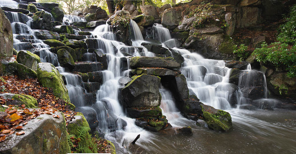 Virginia Water cascades