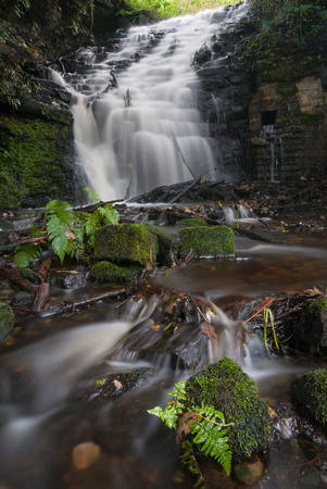 White Coppice waterfall