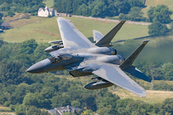 McDonnell Douglas F-15 Eagle C - 86-159 493rd  "The Grim Reapers"