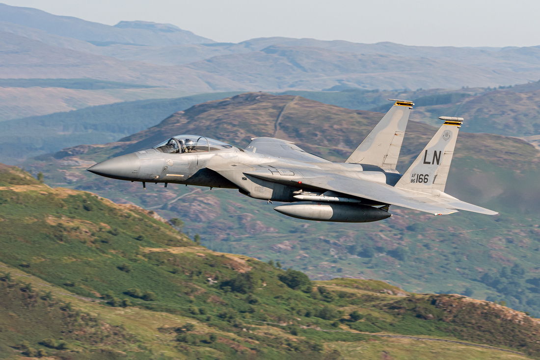 McDonnell Douglas F-15C Eagle (86-166) 493rd  FS 'The Grim Reapers'