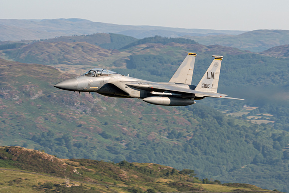 McDonnell Douglas F-15C Eagle (86-166) 493rd  FS 'The Grim Reapers'